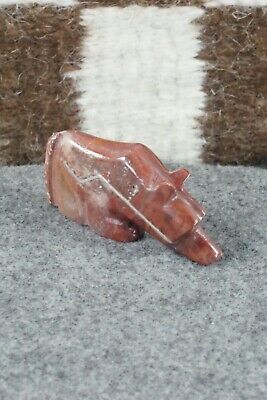 Wolf Zuni Fetish Carving - Kenny Chavez
