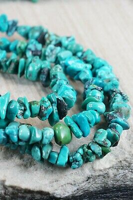 Navajo 3 Strand Turquoise Necklace - Native American