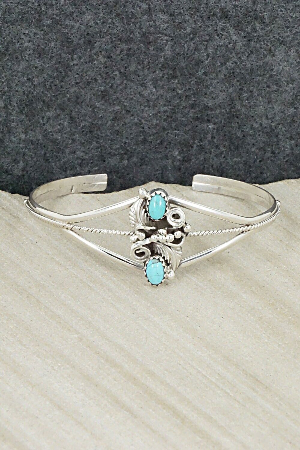 Turquoise & Sterling Silver Bracelet - William Begay