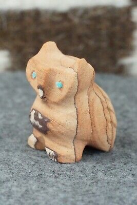 Owl Zuni Fetish Carving - Brandon Phillips