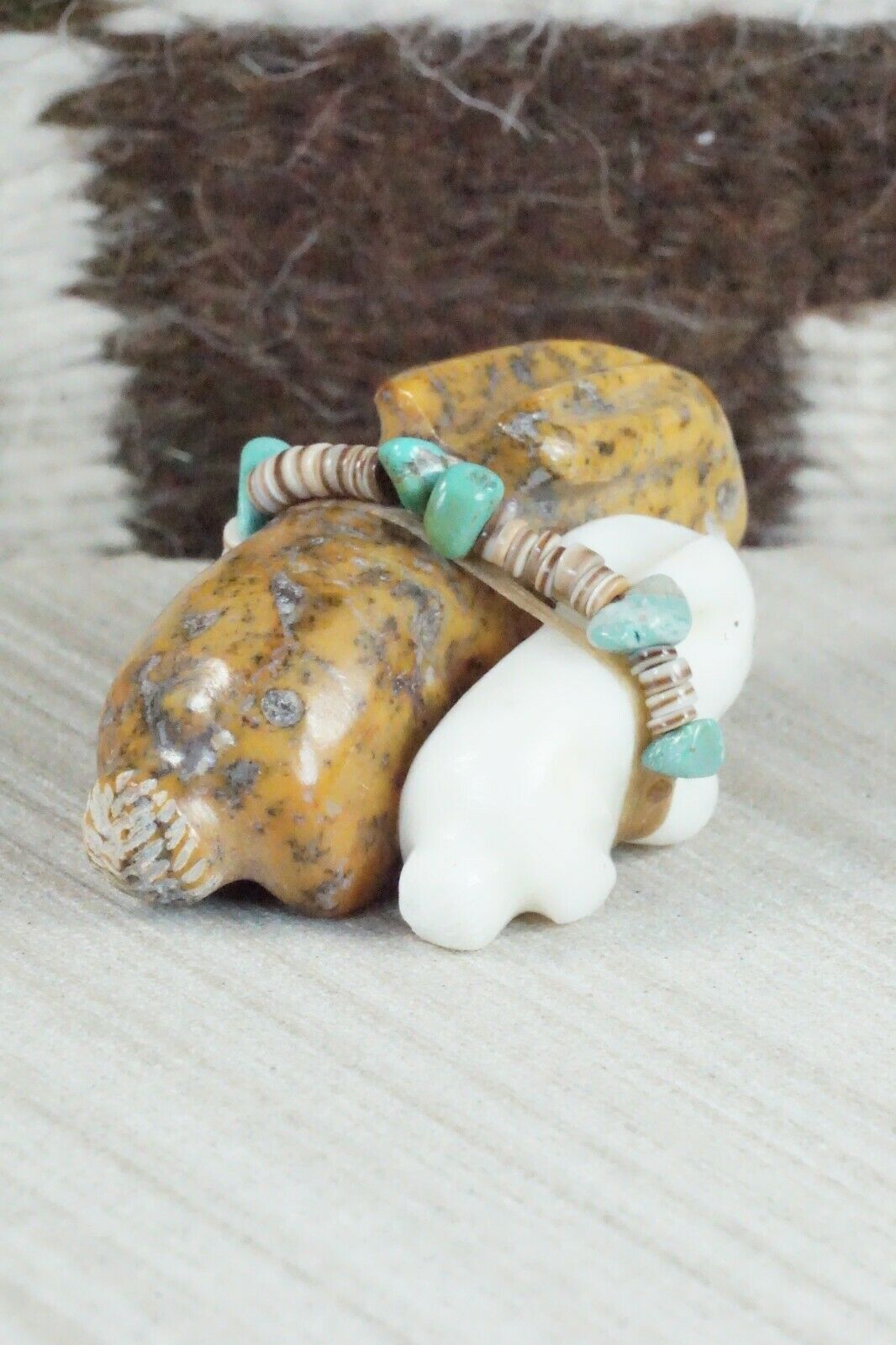 Rabbit Zuni Fetish Carving - Daisy Natewa - High Lonesome Trading