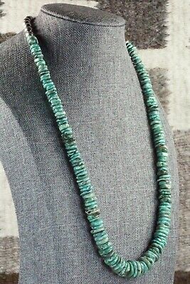 Turquoise & Sterling Silver Necklace - Navajo