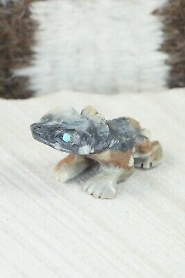 Horned Toad Zuni Fetish Carving - Dana Malani