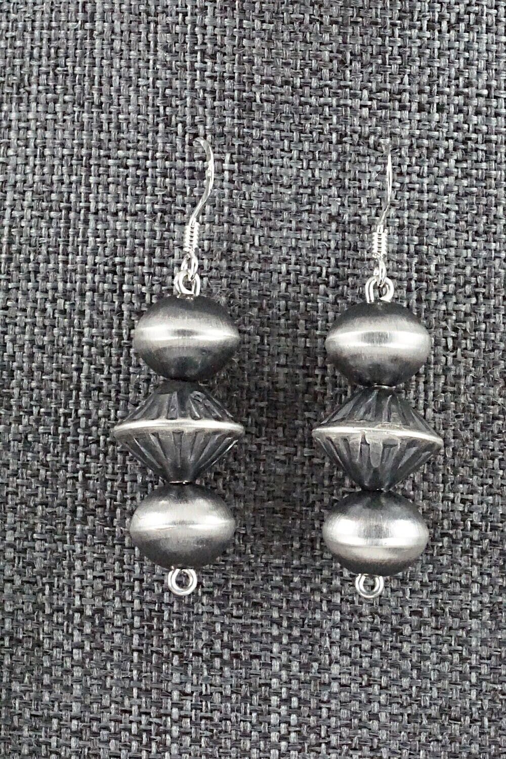 Navajo Pearl Sterling Silver Necklace Set - Preston Haley