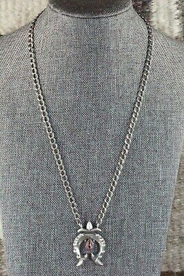 Spiny Oyster & Sterling Silver Necklace - Sharon McCarthy