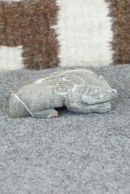 Badger Zuni Fetish Carving - Karen Zunie