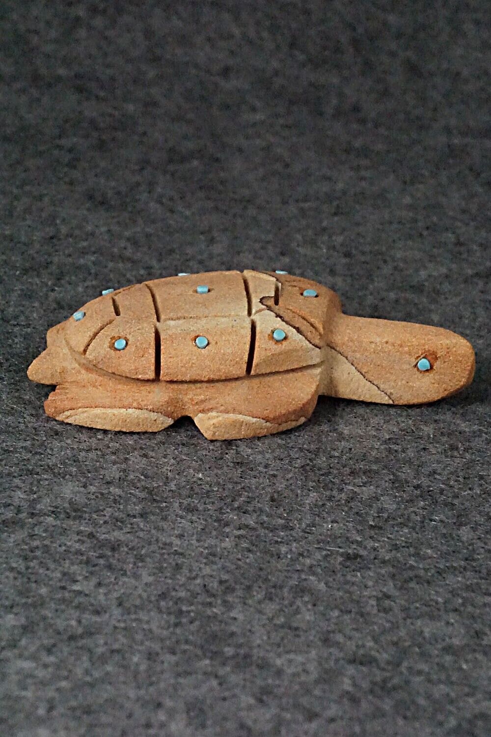 Turtle Zuni Fetish Carving - Brandon Phillips