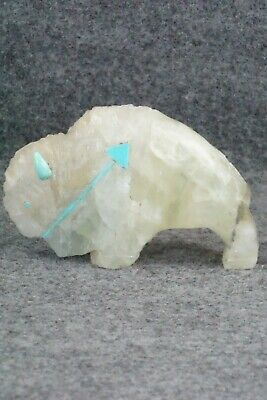 Buffalo Zuni Fetish Carving - Kevin Quam