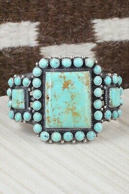 Turquoise & Sterling Silver Bracelet - Anthony Skeets