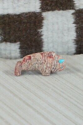 Buffalo Zuni Fetish Carving - Kevin Quam