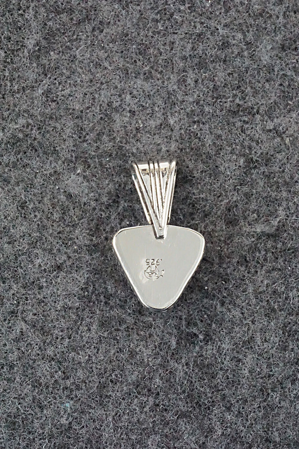 Spiny Oyster and Sterling Silver Pendant - Sadie Jim