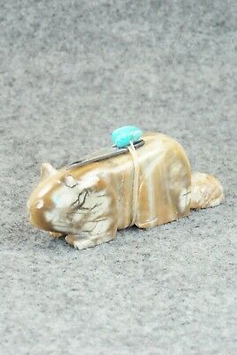 Beaver Zuni Fetish Carving - Alex Tsethlikai