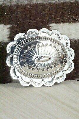 Sterling Silver Belt Buckle - Carson Blackgoat