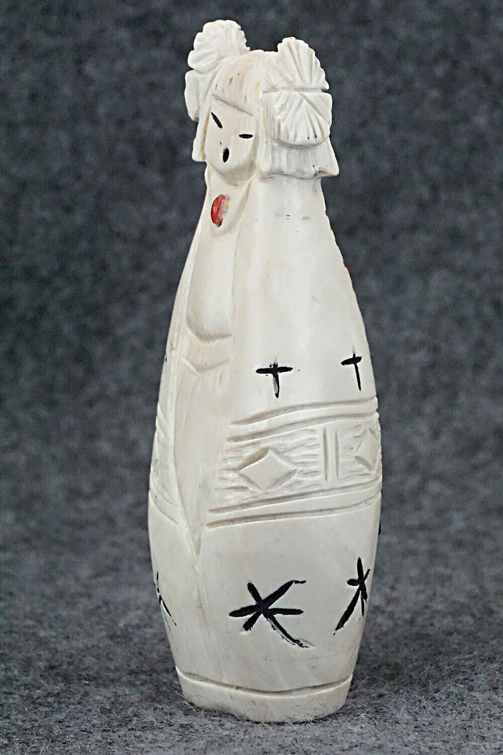 Corn Maiden Zuni Fetish Carving - Sandra Quandelacy