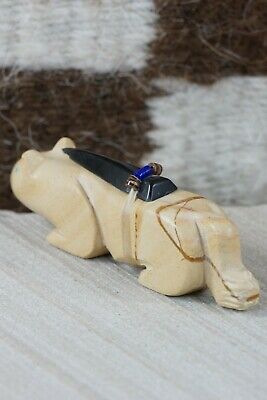 Mountain Lion Zuni Fetish Carving - Alex Tsethlikai - High Lonesome Trading