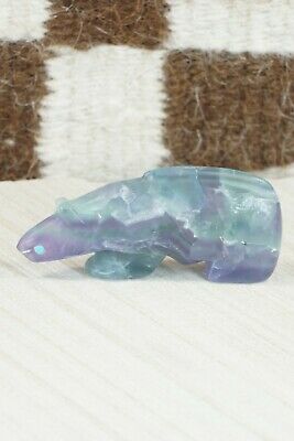 Mountain Lion Zuni Fetish Carving - Ronnie Lunasee