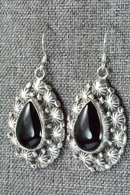 Onyx & Sterling Silver Earrings - Ben Begay