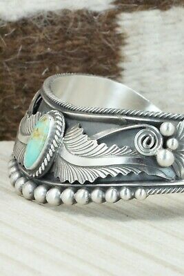 Turquoise & Sterling Silver Bracelet - Tom Lewis