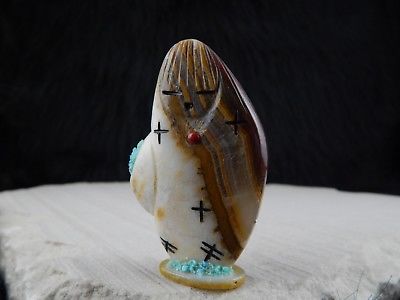 Corn Maiden Zuni Fetish Carving - Stuart Quandelacy - High Lonesome Trading