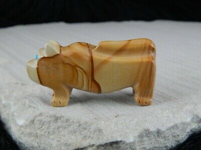 Bear Zuni Fetish Carving - Taylor Gia - High Lonesome Trading