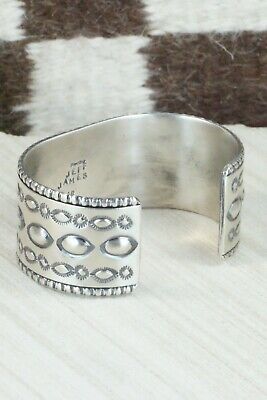 Turquoise & Sterling Silver Bracelet - Jeff James Jr.