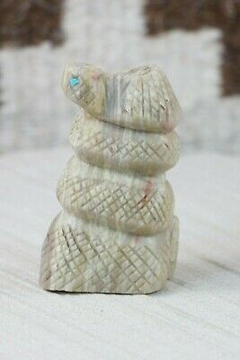 Rattle Snake Zuni Fetish Carving - Lavina Kaskalla - High Lonesome Trading