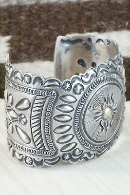 Navajo Sterling Silver Bracelet - Eugene Charley