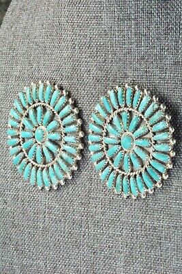 Turquoise & Sterling Silver Earrings - Philena Byjoe