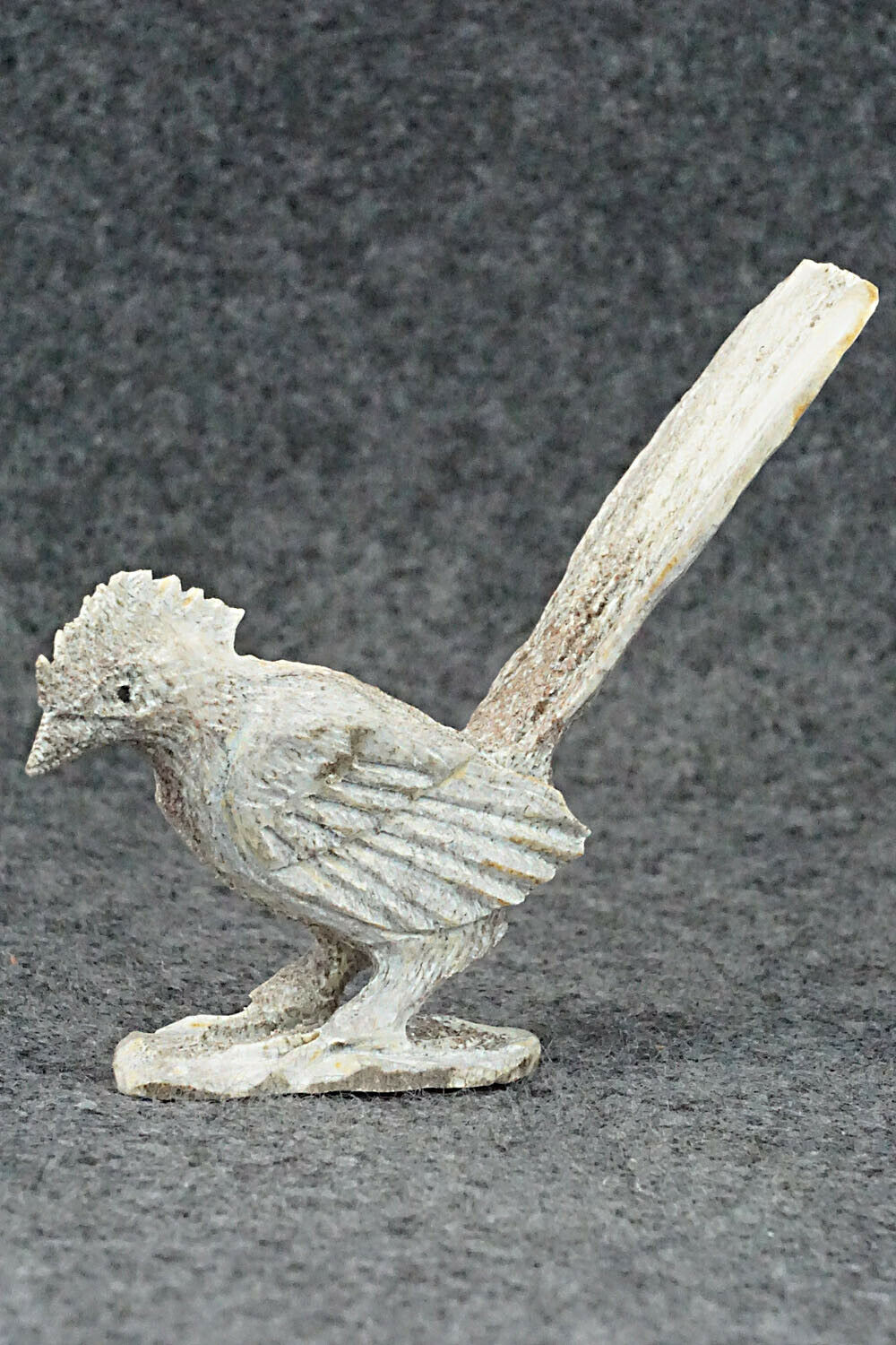 Roadrunner Fetish Carving - Lewis Malie Jr.