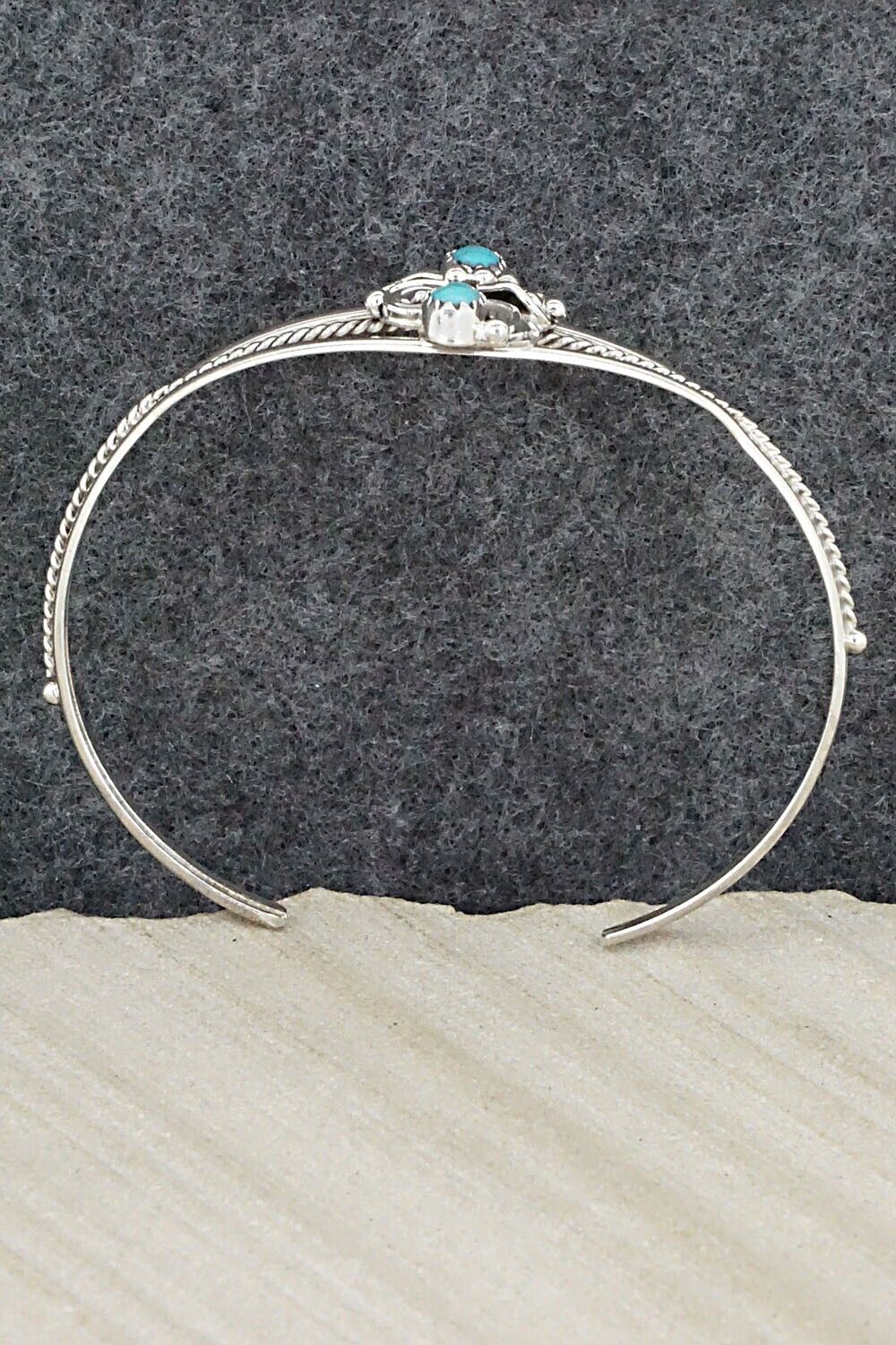 Turquoise & Sterling Silver Bracelet - William Begay