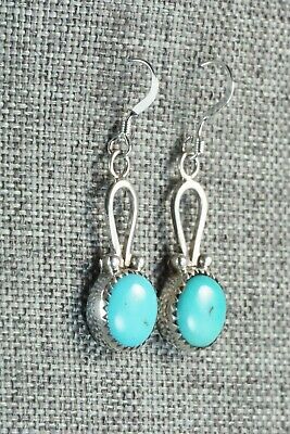 Turquoise & Sterling Silver Earrings - Sadie Jim