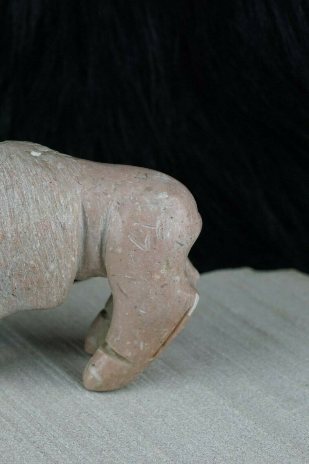 Buffalo Zuni Fetish Carving - Jonas Hastito - High Lonesome Trading