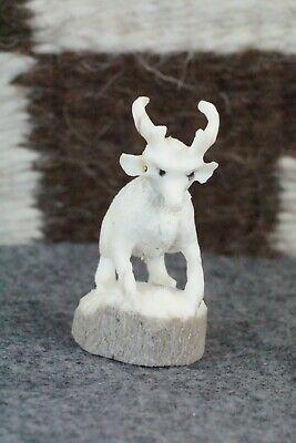 Deer Zuni Fetish Carving - Lewis Malie Jr. - High Lonesome Trading