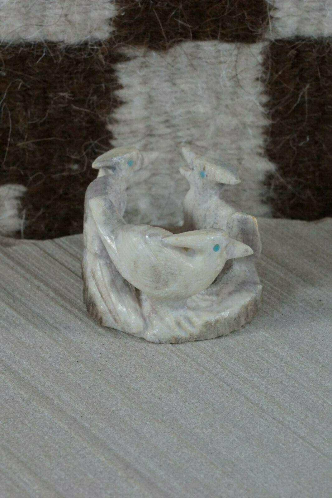 Cardinals Zuni Fetish Carving - Maxx Laate - High Lonesome Trading