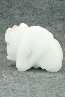 Buffalo Zuni Fetish Carving - Gilbert Lonjose