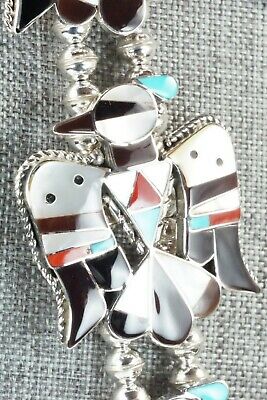 Multi Stone & Sterling Silver Squash Blossom Set - Bobby Shack
