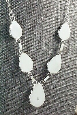 Turquoise & Sterling Silver Necklace and Earrings Set - Tom Lewis