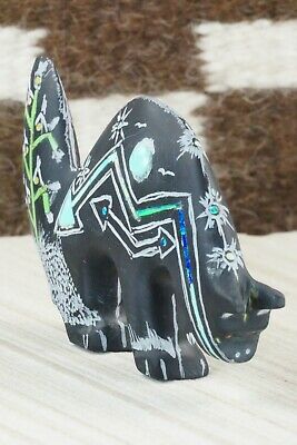 Wolf Zuni Fetish Carving - Russell Shack
