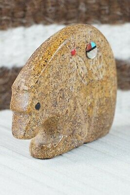 Bear Zuni Fetish Carving - Rhoda Quam - High Lonesome Trading
