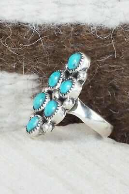 Turquoise & Sterling Silver Ring - Priscilla Reeder - Ring 8