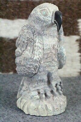 Eagle Zuni Fetish Carving - Jon Quam - High Lonesome Trading