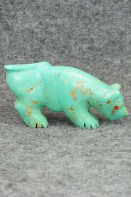 Mountain Lion Zuni Fetish Carving - Andres Quandelacy
