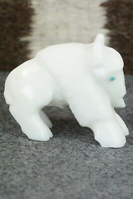 Buffalo Zuni Fetish Carving - Derrick Kaamasee