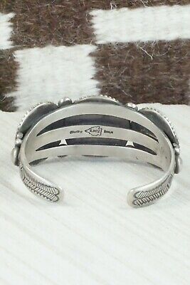 Turquoise and Sterling Silver Bracelet - Calvin Martinez
