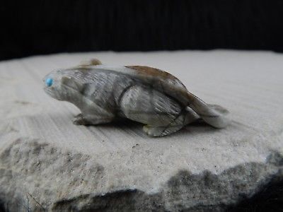 Mouse Zuni Fetish Carving - Lance Cheama - High Lonesome Trading