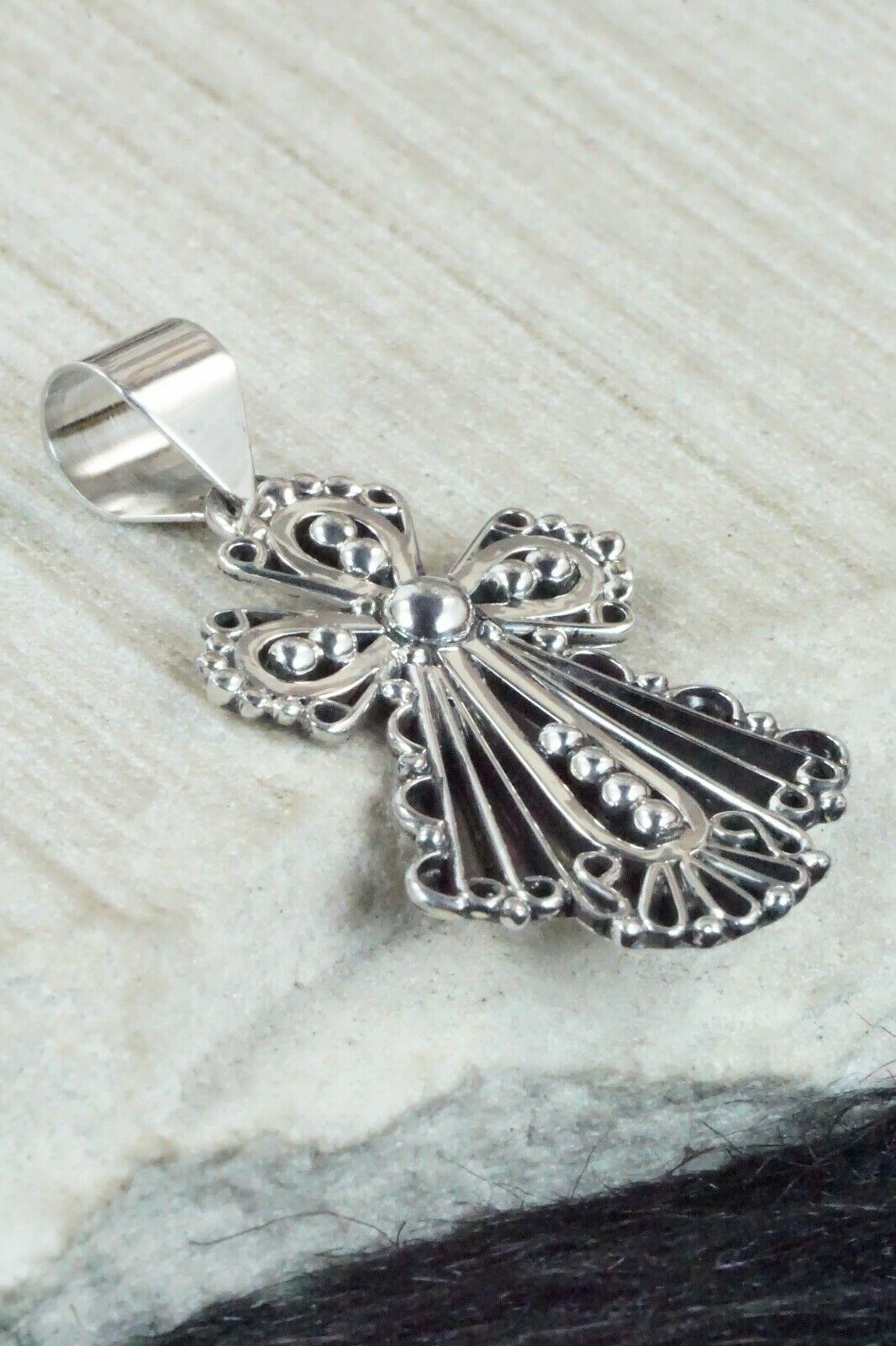 Sterling Silver Pendant - Lorena Nez