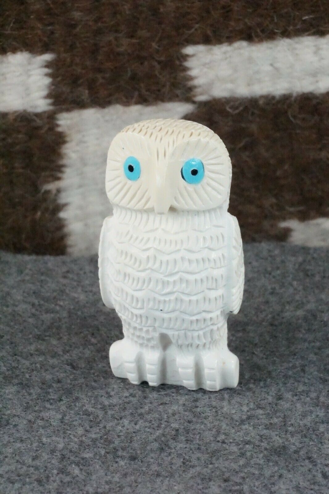 Owl Zuni Fetish Carving - Christine Banteah