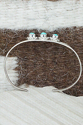 Turquoise & Sterling Silver Bracelet - Elton Cadman