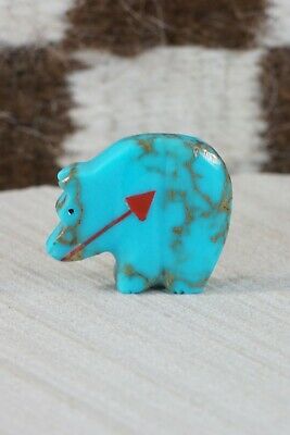 Bear Zuni Fetish Carving - Kevin Quam - High Lonesome Trading
