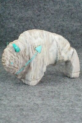 Buffalo Zuni Fetish Carving - Kevin Quam